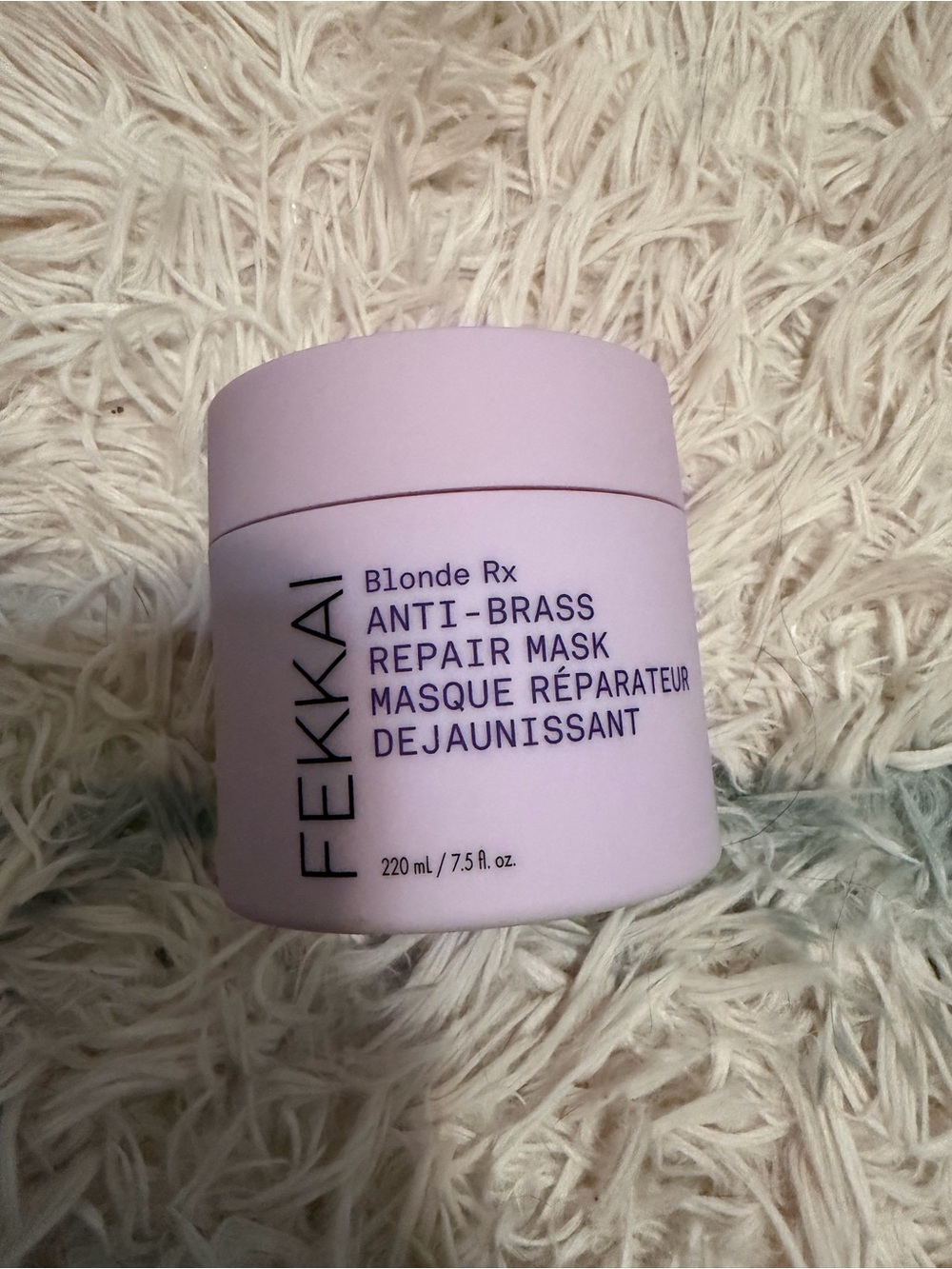 Fekkai Blonde Rx Anti-Brass Repair Mask — Light Pink